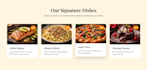 create a restaurant website with table booking feature