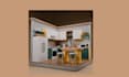 3d isometric low poly environment 3d texturing 3d rigging for animation