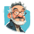 design funny cartoon moscot logo character
