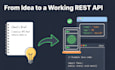 create java application and restful apis using spring boot
