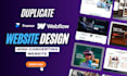 clone webflow duplicate webflow develop duplicate website to webflow website