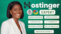 design or redesign a professional hostinger or webador website