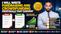 convert fundraising and crowdfunding proposals successfully