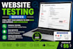 do website QA testing and bug reporting