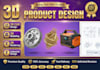 do solidwork 3d cad design 3d cad model 3d product design for manufacture