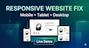fix HTML CSS javascript bugs or small website issues fast