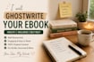 ghostwrite health wellness or self improvement ebooks