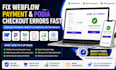 fix webflow payment issue seffly podia checkout error bug mautic seo automation