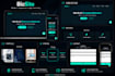 design modern responsive website HTML CSS javascript