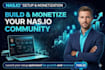 set up and optimize your nasio community page and funnel