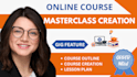 create masterclass online course content coaching program manual lesson plan