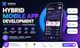 develop hybrid mobile app via flutter react native android ios