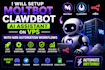 setup moltbot clawdbot ai assistant on vps with n8n automation workflows