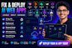 fix deploy lovable ai website lovable dev lovable supabase v0 base44, replit ai