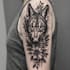 design a modern and minimalist tattoo design