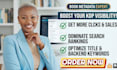 fix and optimize your KDP book sales with expert amazon SEO and keyword research