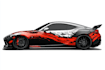 design high quality car wrap and vehicle wrap