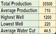 design a professional oil and gas production dashboard