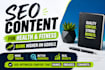 write SEO health and wellness articles for your blog using keywords