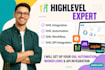 gohighlevel expert for ghl automation, website, kv core and follow up boss CRM