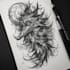 design a modern and minimalist tattoo design