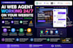 build n8n ai web agent with google sheets lead capture