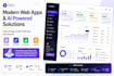 build custom web app, saas mvp, dashboard, ai product with modern UI