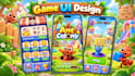 do puzzle and casual game UI design for you