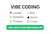 vibe code, fix or deploy lovable, bolt, replit website, rocket new bolt new