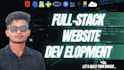 do custom website development as full stack web developer
