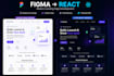convert your figma design into a responsive react landing page