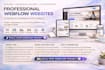 build webflow directory website, ecommerce website, blog and membership website