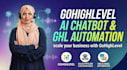 setup gohighlevel ai chatbot ghl automation and lead generation workflow