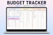 create a budget  and expense tracker dashboard in excel and google sheets