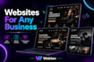 create modern website for your restaurant or cafe
