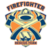create a professional firefighter or fire rescue logo