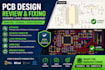 review or fix your pcb design , layout , schematic with gerber files