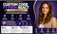 migrate no code app to custom code python react backend saas deployment