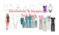 create swimwear tech pack, sleepwear tech pack and clothing tech pack