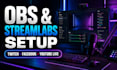 setup fix obs studio streamlab for twitch, facebook and youtube live streaming