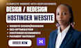 hostinger website redesign hostinger website design hostinger setup hostinger