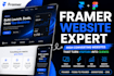 do framer website, framer landing page, figma to framer as framer developer