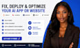 fix replit ai app replit website deploy lovable base44 rocket new bolt new