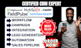 setup workiz crm fieldpulse jobprogress automation connecteam zapier integration