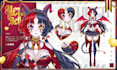 draw and rig custom vtuber model live2d rigging vtuber live2d model vtube studio