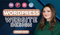 build wordpress website woocommerce website ecommerce website elementor speed up