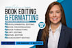 developmental edit proofread format nonfiction romance memoir self help books
