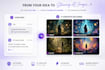 create ai art concepts and visuals from your idea
