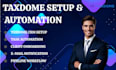 set up taxdome CRM and automation
