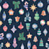 create premium christmas ornament seamless pattern